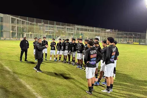 قبل الأخير.. منتخب مصر للناشئين يواصل تدريباته قبل السفر إلى ليبيا